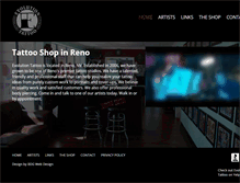Tablet Screenshot of evolutiontattooreno.com